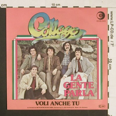 Collage: La Gente Parla, Metronome(0035.043), D, 1979 - 7inch - S9618 - 3,00 Euro