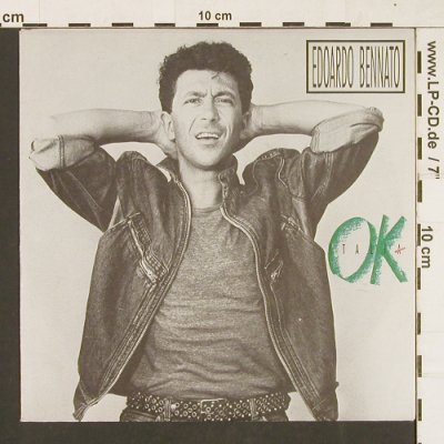 Bennato,Edoardo: O.K. Italia, Virgin(109 062-100), D, 1987 - 7inch - S9637 - 2,50 Euro
