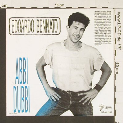 Bennato,Eduardo: La Mamma, Virgin(112 461-100), D, 1989 - 7inch - S9638 - 2,50 Euro