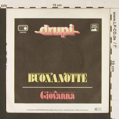 Drupi: Buona notte, Metronome(0030191), D, 1979 - 7inch - S9965 - 3,00 Euro