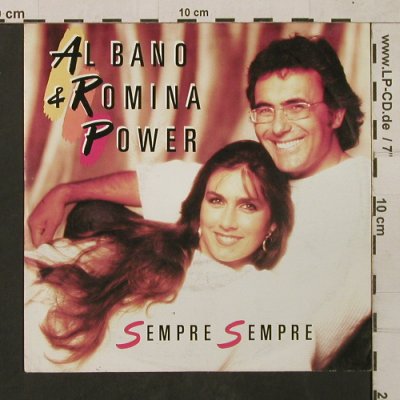 Bano,Al & Romina Power: Sempre Sempre, WEA(248 611-7), D, 1986 - 7inch - T1618 - 2,50 Euro