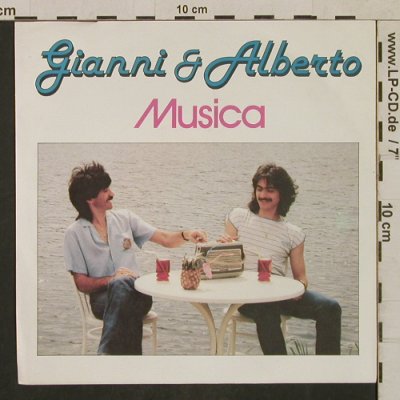 Gianni & Alberto: Musica / Solo Con Te, CBS(CBS A 2613), D, 1982 - 7inch - T1729 - 3,00 Euro