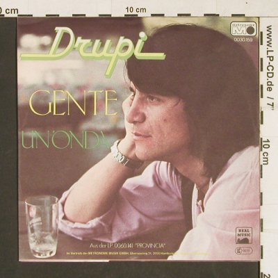 Drupi: Gente / Un'Onda, Metronome(0030.159), D, 1978 - 7inch - T276 - 3,00 Euro