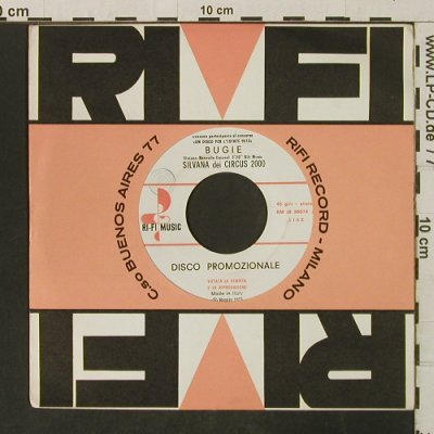 Silvana dei Circus 2000/ILSegno d.Z: Bugie / Sole Rosso, FLC, Ri-Fi Music(RM JB 98074), I, Promo, 1973 - 7inch - T3272 - 5,00 Euro