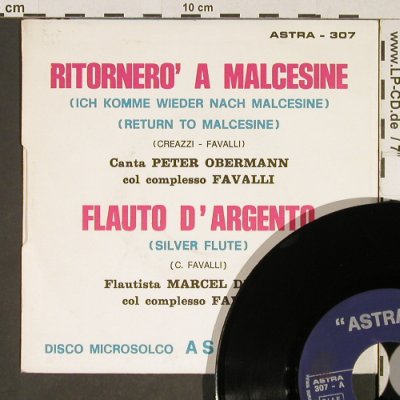 Obermann,Peter: Ritornero' A Malcesine, Astra(307), I,  - 7inch - T811 - 3,00 Euro