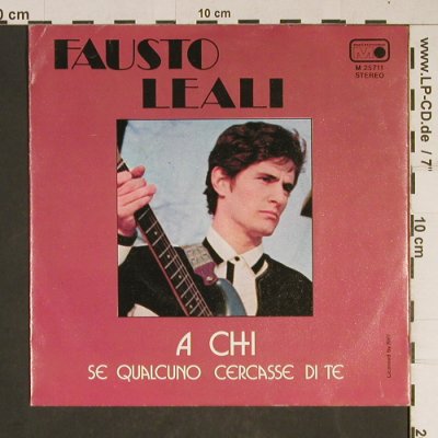 Leali,Fausto: A Chi (Hurt), RiFi(M 25711), D, 1976 - 7inch - T881 - 2,50 Euro