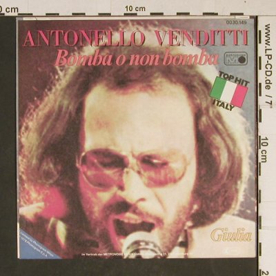 Venditti,Antonello: Bomba o non Bomba, Metronome(0030.149), D, 1978 - 7inch - T887 - 3,00 Euro