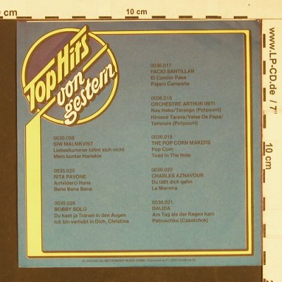 Santillan,Facio: El Condor Pasa / Pájaro Campaña, Barclay (0036.017), D, Ri, 1970 Typ: 7" Best.-Nr.: S9642 Preis: 2,00 Euro