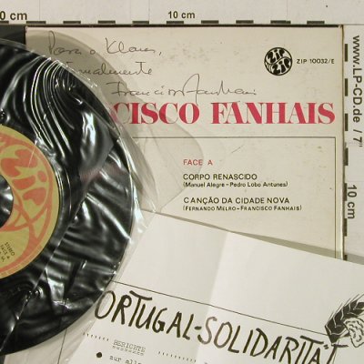 Fanhais,Francisco: Corpo Renacido + 3, signed!, Zip Zip (ZIP 10032/E), P Typ: EP Best.-Nr.: T2962 Preis: 4,00 Euro