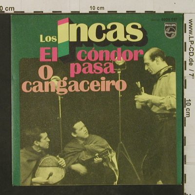 Los Incas: El Cóndor Pasa / O Cangaceiro, Philips(6009 017), D,  - 7inch - T2975 - 2,50 Euro