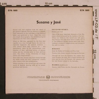 Susana Y Jose: Encuentro Ritmico +2, m-/vg+, RCA (EPA 9069), D Typ: EP Best.-Nr.: T4394 Preis: 4,00 Euro
