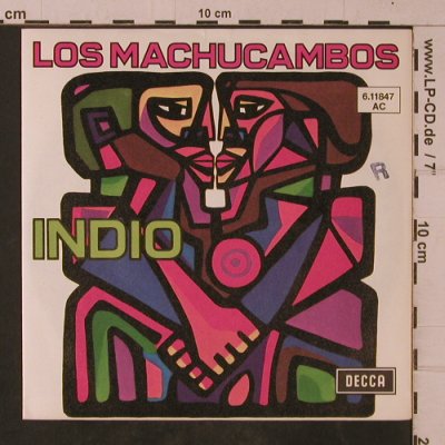 Los Machucambos: Indio. R-stoc, Decca (6.11847 AC), D, 1978 Typ: 7" Best.-Nr.: T4733 Preis: 2,50 Euro