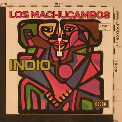 Los Machucambos: Indio. R-stoc, Decca (6.11847 AC), D, 1978 Typ: 7" Best.-Nr.: T4733 Preis: 2,50 Euro