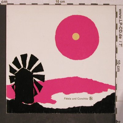 Carmeluchi Velazqquez/Lucero Tena: Fiesta / Conchita, Flexi, Krommenie Bodenbelag (SHOL 653), D Typ: 7" Best.-Nr.: T5394 Preis: 4,00 Euro