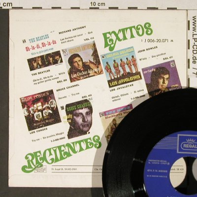 De Ypacarai,Felix & Sus Paraguayos: A Mallorca Vendras, Regal/EMI (j-006-20.071), E, 1969 Typ: 7" Best.-Nr.: T816 Preis: 3,00 Euro
