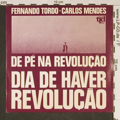 Tordo,Fernando: De Pé Na Revolucao, tld (TLS 001/76), P Typ: 7" Best.-Nr.: T934 Preis: 2,50 Euro