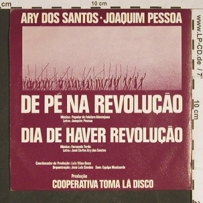 Tordo,Fernando: De Pé Na Revolucao, tld (TLS 001/76), P Typ: 7" Best.-Nr.: T934 Preis: 2,50 Euro