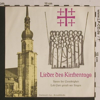 Lieder des Kirchentags: Sonne der Grechtigkeit, Cantate (644 101), D Typ: 7" Best.-Nr.: S8322 Preis: 3,00 Euro