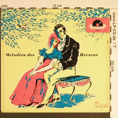 Streich,Rita - Peter Anders: Melodien des Herzens, Polydor(20 153 EPH), D, 1955 - EP - S8450 - 3,00 Euro
