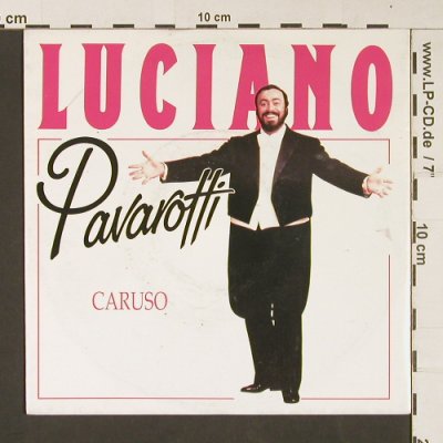 Pavarotti,Luciano: Caruso / Volare, Decca(1027), D,Promo, 1990 - 7inch - S9067 - 4,00 Euro