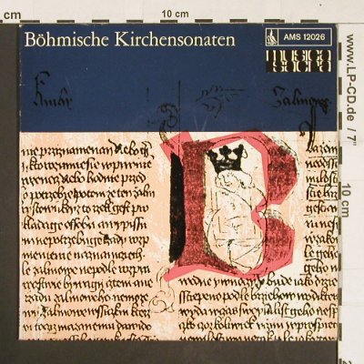Vejvanowsky,Pavel: Böhmische Kirchensonaten, Musica Sacra (AMS 12026), D, Mono Typ: 7" Best.-Nr.: S9608 Preis: 3,00 Euro