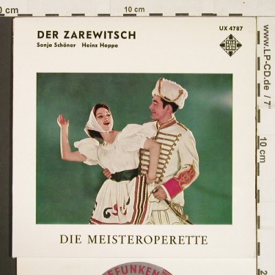 Lehar,Franz: Der Zarewitsch, Telefunken (UX 4787), D, Mono Typ: 7" Best.-Nr.: S9626 Preis: 3,00 Euro