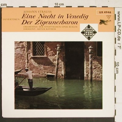 Strauß,Johann: Eine Nacht in Venedig/ZigeunerBaron, Telefunken(UX 4946), D,  - 7inch - S9627 - 3,00 Euro