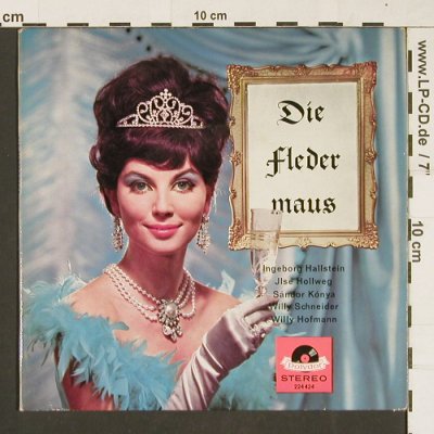 Strauß,Johann: Die Fledermaus (Querschnitt), Polydor (224 424), D, 1963 Typ: EP Best.-Nr.: S9635 Preis: 3,00 Euro