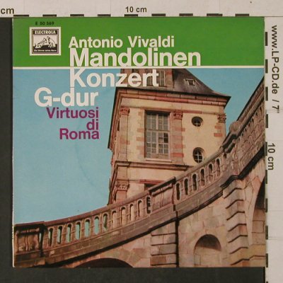 Vivaldi,Antonio: Mandolinen Konzert G-dur, Electrola(E 50 569), D,  - EP - T1161 - 4,00 Euro