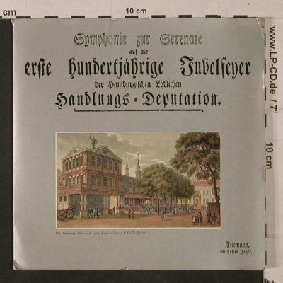 Telemann,Georg Philipp: Symphonie zur Serenate auf die, Handelskammer(TST 76 436), D,vg+/vg+,  - 7inch - T1221 - 3,00 Euro