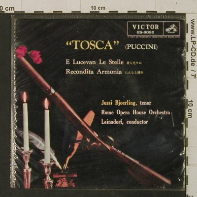 Puccini,Giacomo: E Lucevan Le Stelle + 1 aus"Tosca", Victor (ES-8092), J, vg+/m- Typ: 7" Best.-Nr.: T2697 Preis: 2,00 Euro