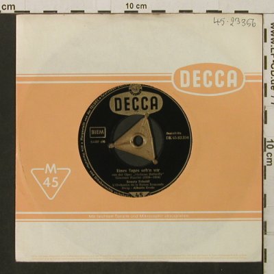 Tebaldi,Renata: Nur derSchönheit weiht'ichmeinLeben, Decca, FLC(DK 45-23 356), D,  - 7inch - T2812 - 3,00 Euro