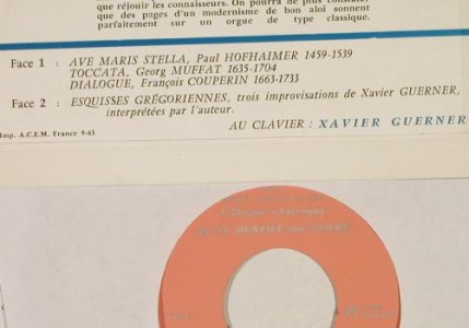 Guerner,Xavier Au Clavier: L'Orgue Classique De Saint-Benoit.., ACEM, F, 1963 Typ: 7" Best.-Nr.: T283 Preis: 4,00 Euro