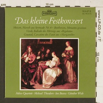 V.A.Das Kleine Festkonzert: Mozart,Beethoven,Verdi,Gounod, Intercord (913-07 E), D Typ: EP Best.-Nr.: T285 Preis: 3,00 Euro