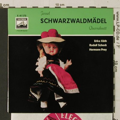Jessel,Léon: Schwarzwaldmädel (Querschnitt), Electrola (E 41 173), D Typ: EP Best.-Nr.: T2916 Preis: 4,00 Euro