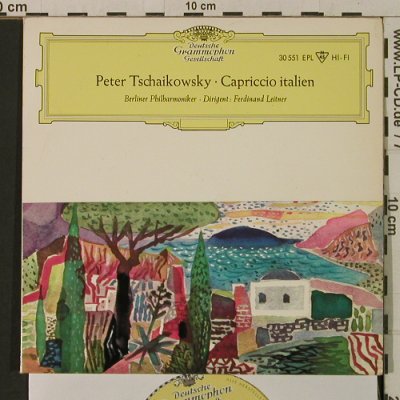 Tschaikowsky,Peter: Capriccio Italien op. 45, D.Gr.(30 551 EPL), D, 1960 - EP - T3311 - 3,00 Euro