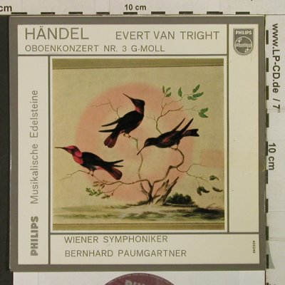 Händel,Georg Friedrich: Oboenkonzert Nr.3 g-moll, Philips(400 249 AE), NL,  - 7inch - T3827 - 3,00 Euro