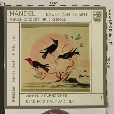 Händel,Georg Friedrich: Oboenkonzert Nr.3 g-moll, Philips (400 249 AE), NL Typ: 7" Best.-Nr.: T3827 Preis: 3,00 Euro