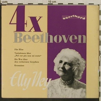 Beethoven,Ludwig van: 4x Beethoove- Für Elise +3, Norichord(ND 1005), D, vg+/m-,  - EP - T3830 - 7,50 Euro