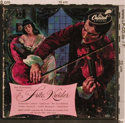 Kreisler,Fritz: The Romantic Music of, vg+/vg+, Capitol(KFC 273), US, Box,  - 7"*3 - T4672 - 7,50 Euro