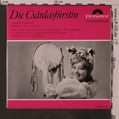 Kálmán/Stein/Jenbach: Die Csardasfürstin (Querschnitt), Polyd.-Club Ed.(F 76 587), D, 1964 - EP - T4845 - 3,00 Euro