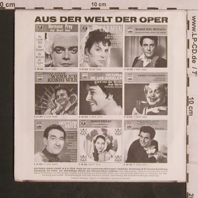 Anders,Peter: Wolgalied / Zwei Märchenaugen, Electrola (E 30 018), D Typ: 7" Best.-Nr.: T5064 Preis: 3,00 Euro
