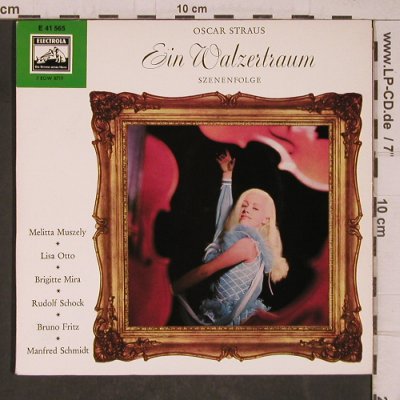 Straus,Oscar: Ein Walzertraum-Szenenfolge, Electrola (E 41 565), D Typ: EP Best.-Nr.: T5406 Preis: 4,00 Euro
