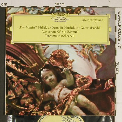Händel/Mozart: Der Messias :Halleluja,Ave Verum, D.Gr.(EPL 30 447), D, 1960 - EP - T715 - 3,00 Euro