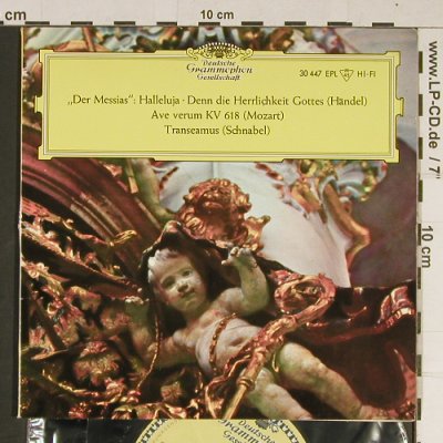 Händel/Mozart: Der Messias :Halleluja,Ave Verum, D.Gr. (EPL 30 447), D, 1960 Typ: EP Best.-Nr.: T715 Preis: 3,00 Euro