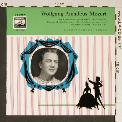 Schock,Rudolf: W.A.Mozart: Dies Bildnis ist.., Electrola (E 50 089), D Typ: EP Best.-Nr.: T867 Preis: 3,00 Euro