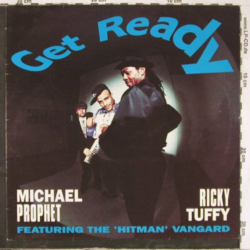 Prophet,Michael & Ricky Tuff: Get Ready, Passion Rec.(PE LP 002), UK, 1991 - LP - E4796 - 9,00 Euro