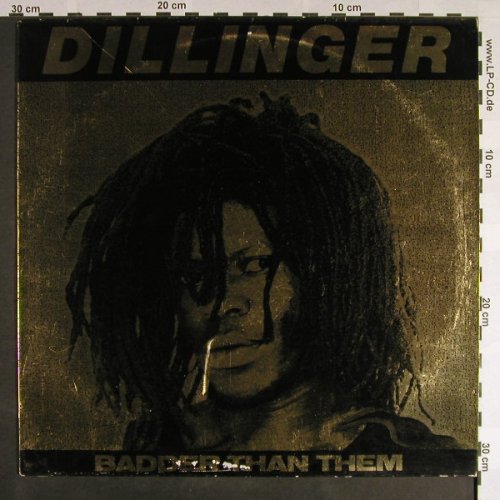 Dillinger: Badder Than Them, vg+/vg+, AM(AMLH 68528), NL, 1981 - LP - F9349 - 5,00 Euro