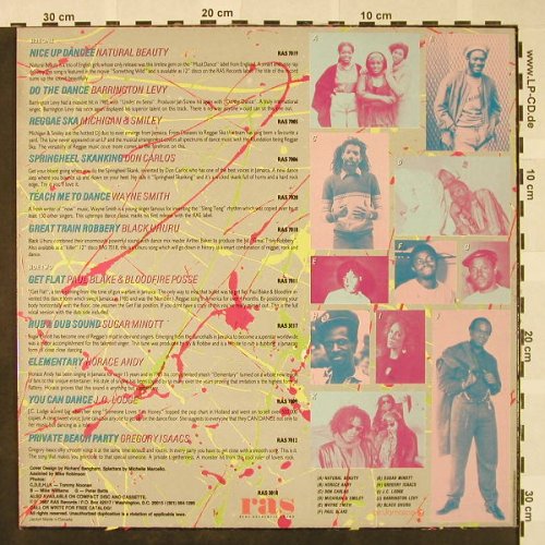 V.A.Reggae Dance Party: Natural Beauty...Gregory Isaacs, RAS Rec(RAS 3018), US, 1987 - LP - H4384 - 7,50 Euro