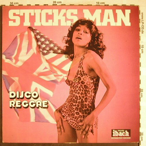 Sticks Man: Disco Reggae, m-/vg+, ibach(60518), F, 1977 - LP - H6559 - 12,50 Euro